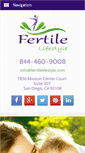 Mobile Screenshot of fertilelifestyle.com